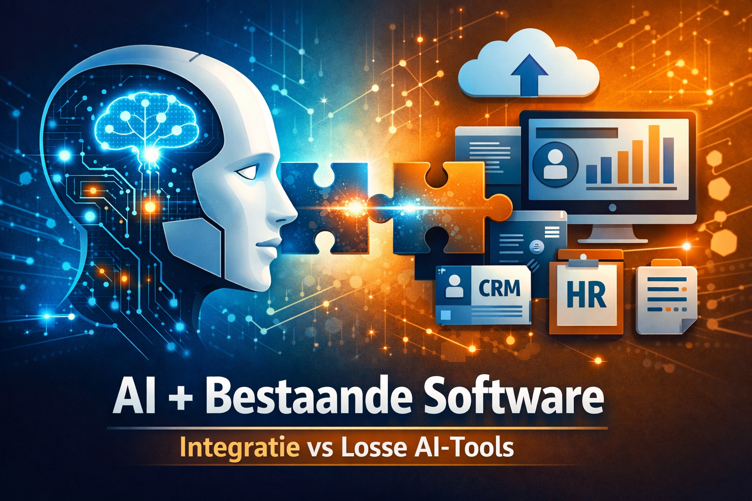 AI + bestaande software: waarom integratie belangrijker is dan losse AI-tools