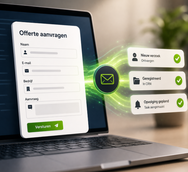Automatiseer je offerteaanvragen en reageer sneller op potentiële klanten